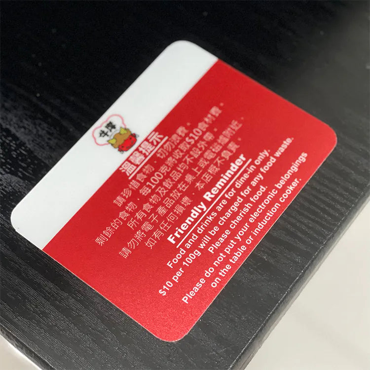 Table Stickers 枱貼