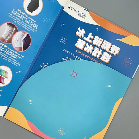 Double-sided paper folders 雙面單袋文件夾